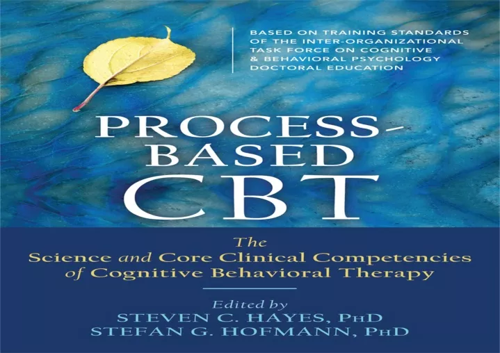 process based cbt the science and core clinical