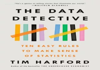 Download Book [PDF] The Data Detective: Ten Easy Rules to Make Sense of Statistics android