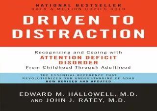 ✔ EPUB DOWNLOAD ✔ Driven to Distraction (Revised): Recognizing and Coping with Attention D