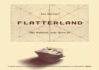 ✔ PDF Download ❤ Flatterland: Like Flatland, Only More So kindle