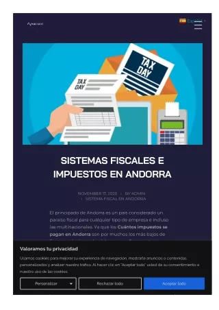 Sistema fiscal de Andorra