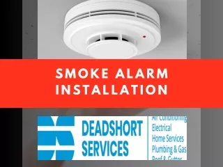 Smoke Alarm Installation