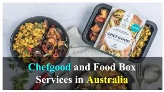 Chefgood – Best Healthy Meal Delivery Service Provider In Australia