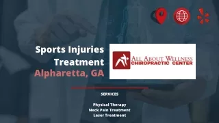 Sports Injuries Treatment Alpharetta, GA