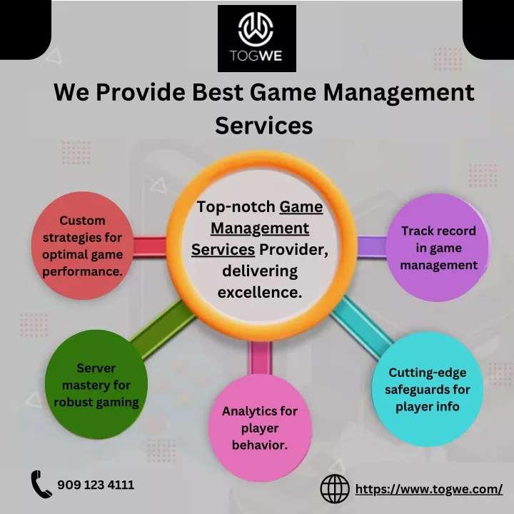 we provide best game management services