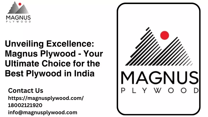 unveiling excellence magnus plywood your ultimate