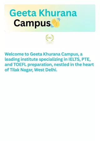 Geeta Khurana Campus
