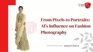 Dive into the World of Ai Model Photoshoots at Tri3D