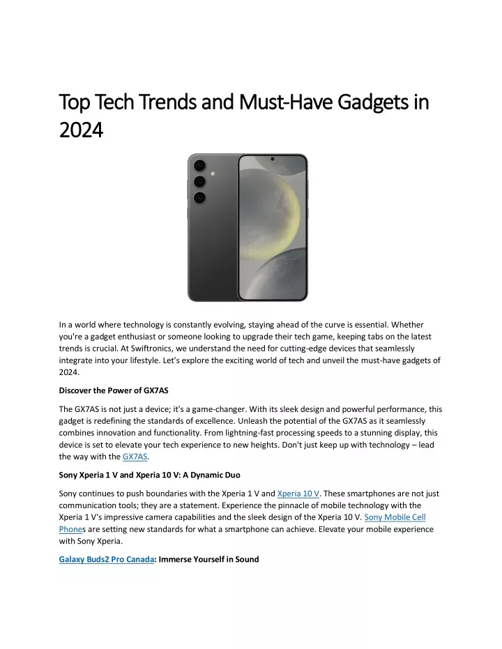 top tech trends and must top tech trends and must