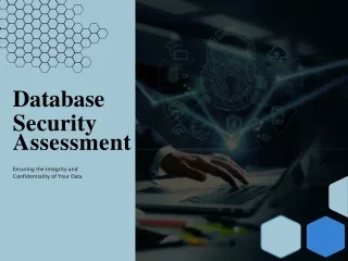 Database Security Assessment | Database Security Assessment Services
