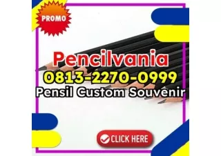 MENARIK! WA 0813-2270-0999 Jual Pensil Custom Hotel Murah Yogyakarta Tasikmalaya Harga Grosir Pencil PVA