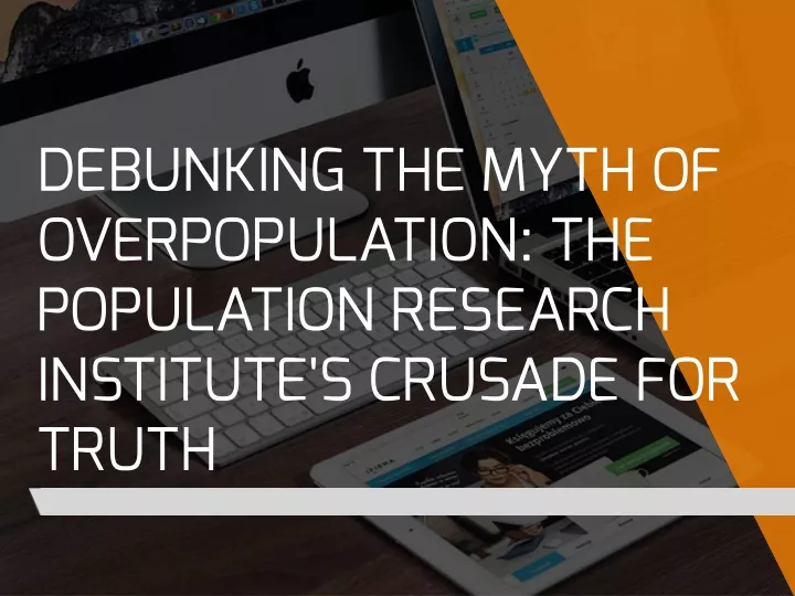 debunking the myth of overpopulation