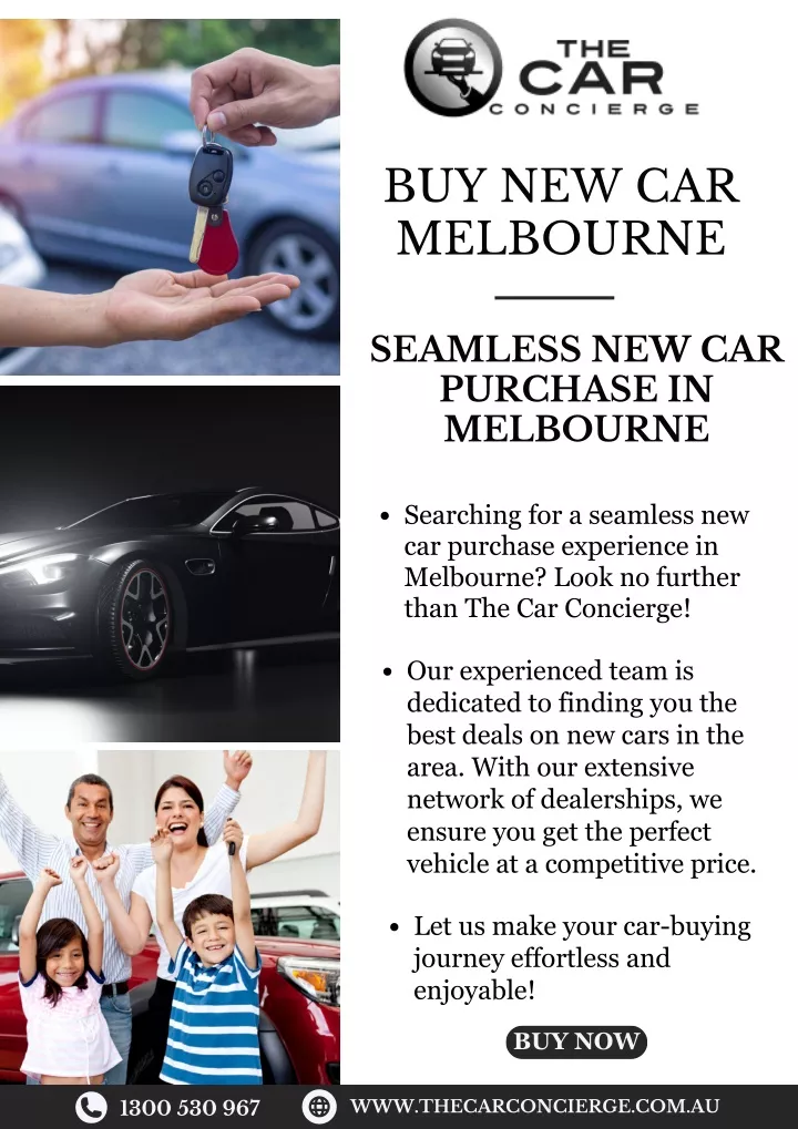 buy new car melbourne