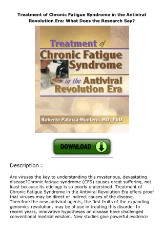 Treatment-of-Chronic-Fatigue-Syndrome-in-the-Antiviral-Revolution-Era-What-Does-the-Research-Say