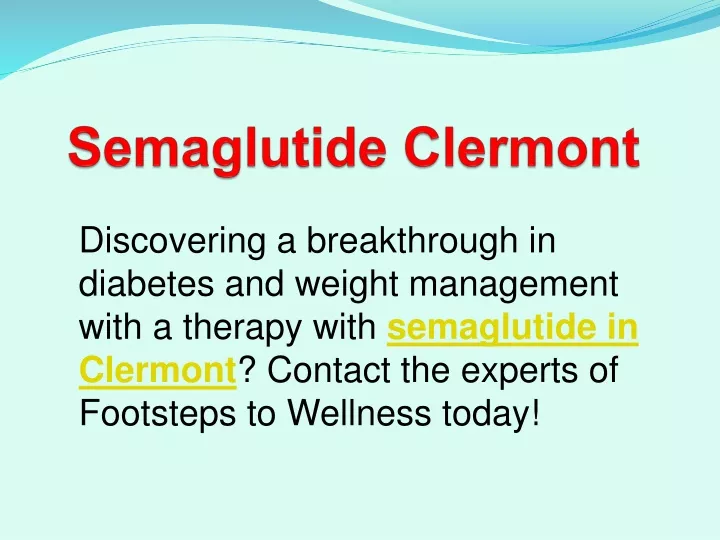 semaglutide clermont