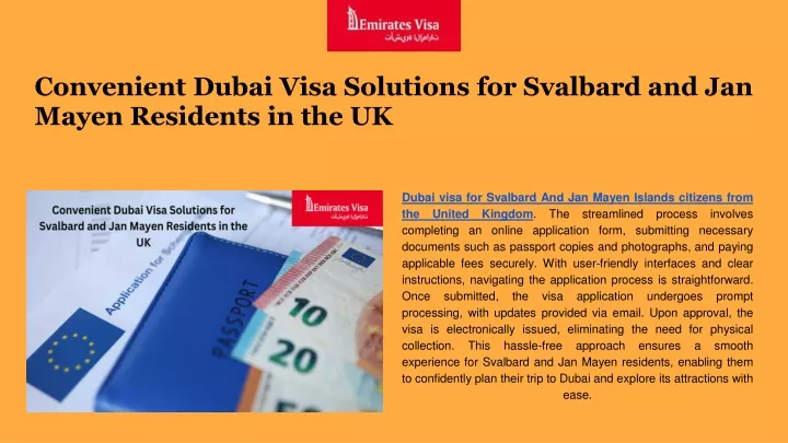 convenient dubai visa solutions for svalbard and jan mayen residents in the uk