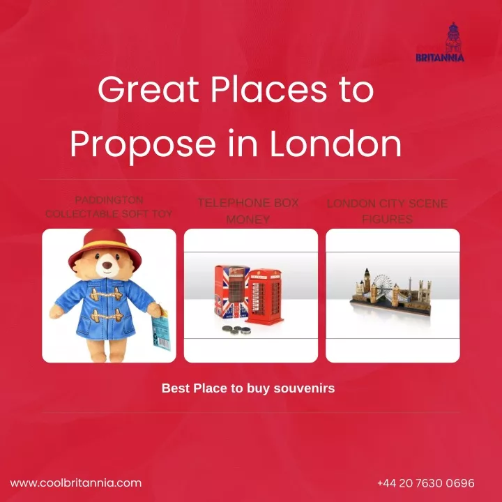 great places to propose in london