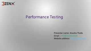 Performance Testing.3zen