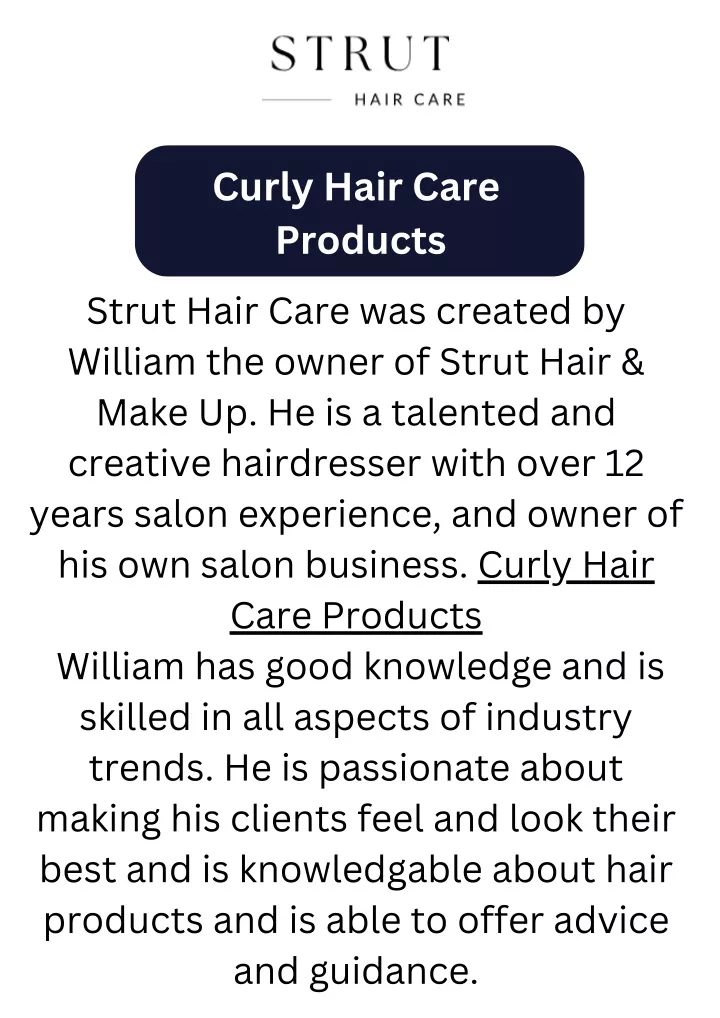 curly hair care products