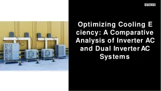 optimizing cooling e ciency a comparative