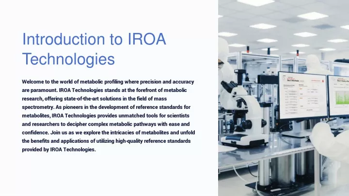 introduction to iroa technologies