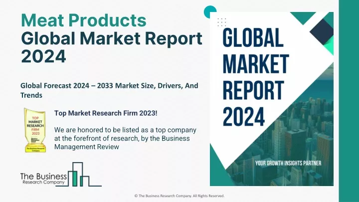 meat products global market report 2024