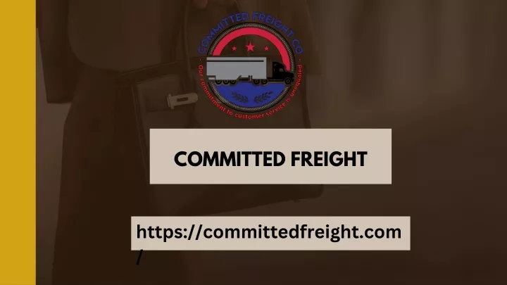 committed freight
