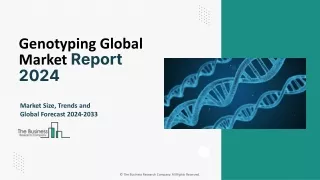 genotyping global market report 2024