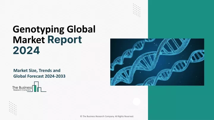 genotyping global market report 2024