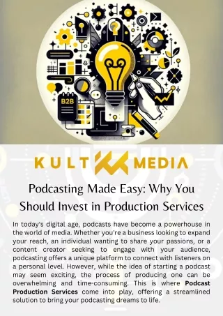 Podcasting Made Easy Why You Should Invest in Production Services
