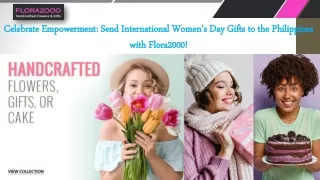 Celebrate Empowerment: Send International Women's Day Gifts to the Philippine