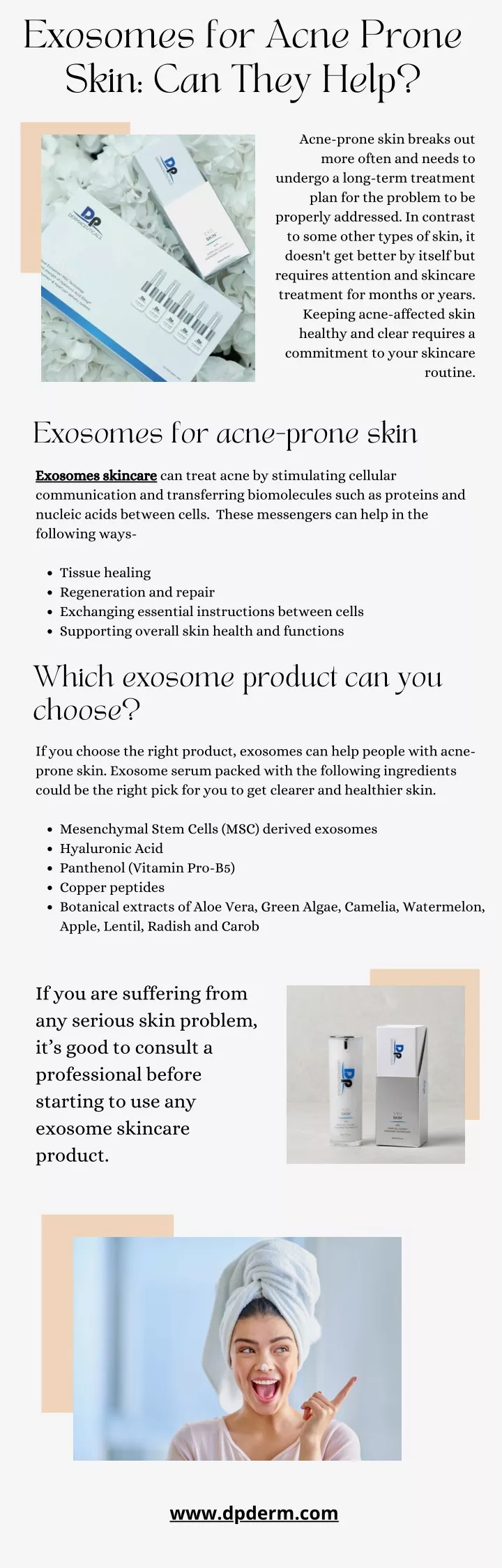 exosomes for acne prone skin can they help