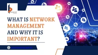 What Is Network Management and Why It Is Important