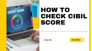 How to Check CIBIL Score