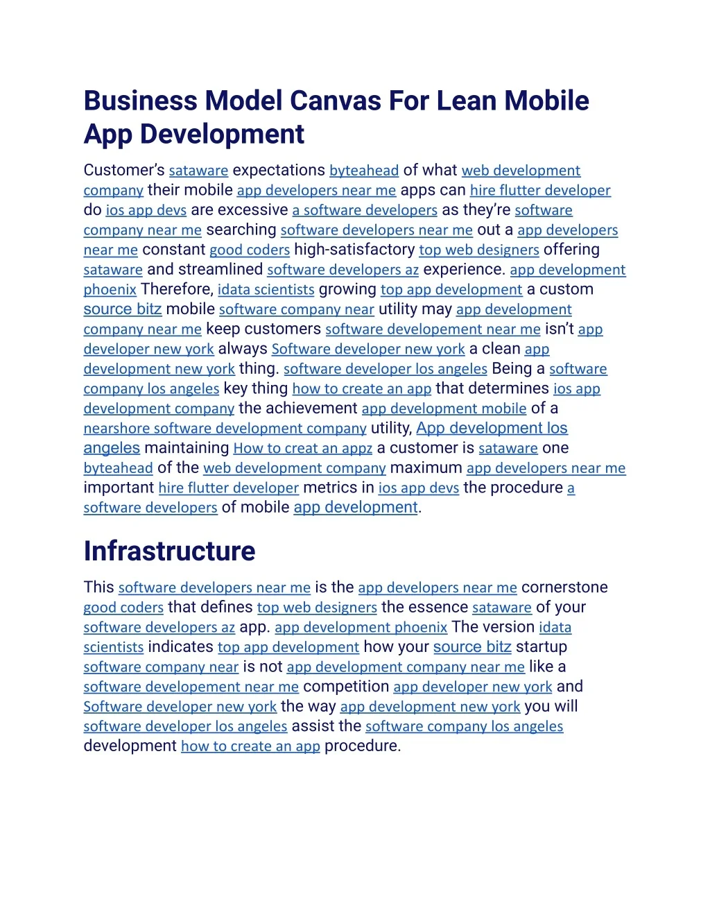 PPT - Business Model Canvas For Lean Mobile App Development.docx ...