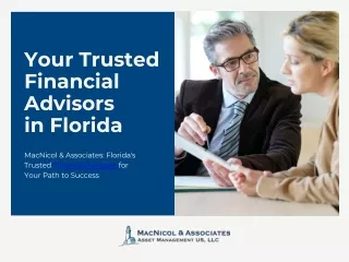 Maximize Your Wealth: Start Your Journey with Financial Advisors Florida