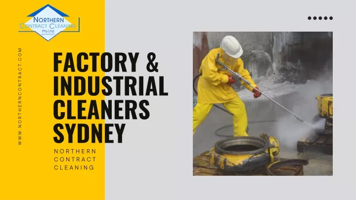 factory industrial cleaners sydney