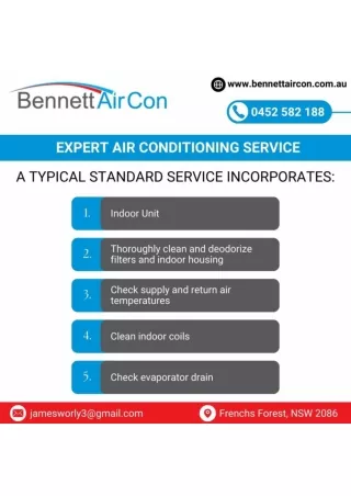 Expert Air conditioning Service In Northern Beaches