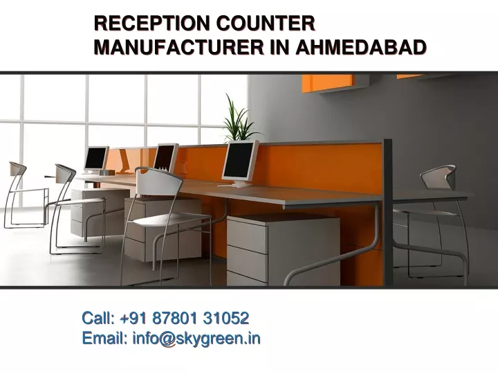 reception counter manufacturer in ahmedabad