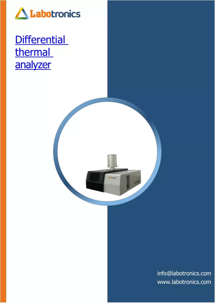 differential thermal analyzer