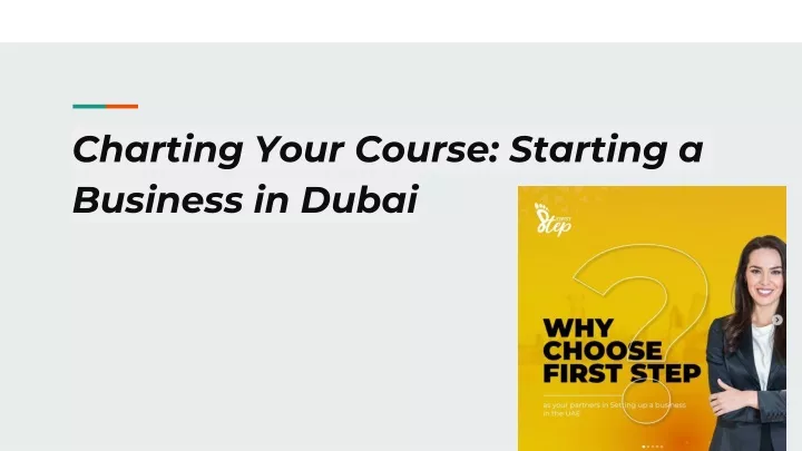 charting your course starting a business in dubai