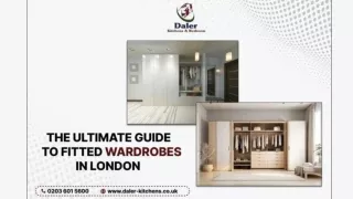 The Ultimate Guide to Fitted Wardrobes in London