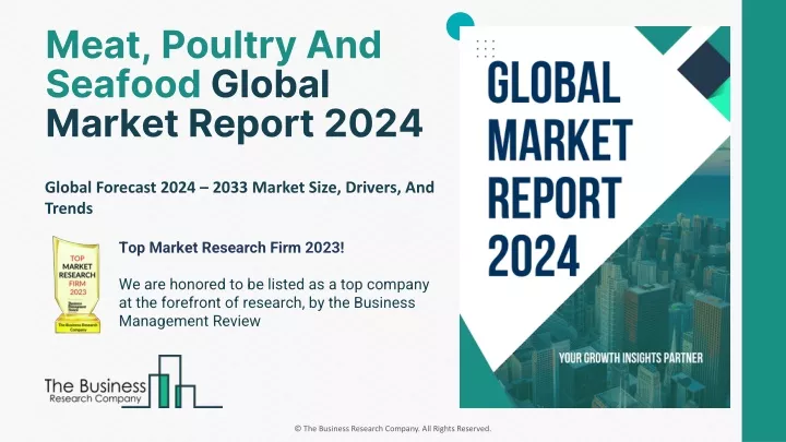 meat poultry and seafood global market report 2024