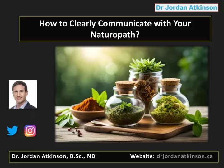 how to clearly communicate with your naturopath