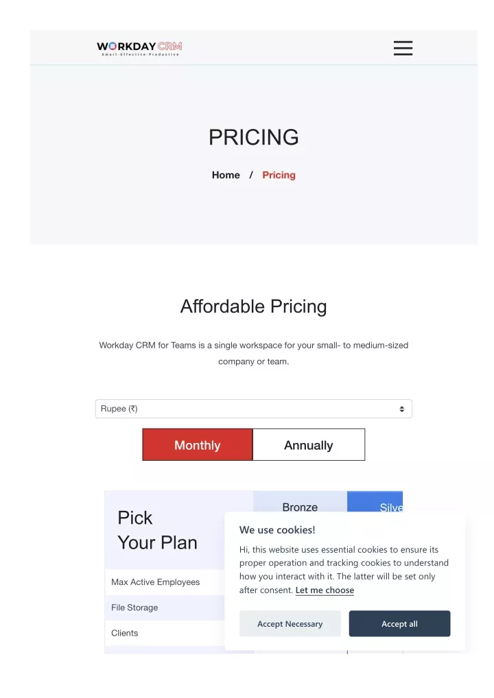 pricing