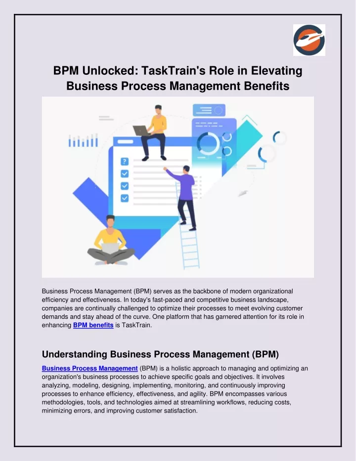 bpm unlocked tasktrain s role in elevating