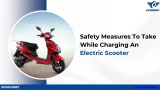 Safety Measures To Take While Charging An  Electric Scooter