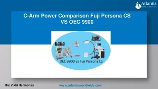 C-Arm Power Comparison Fuji Persona CS VS OEC 9900