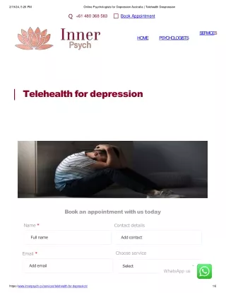 Online Psychologist For Depression