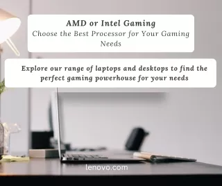 AMD or Intel Gaming: Choose the Best Processor for Your Gaming Needs | Lenovo US